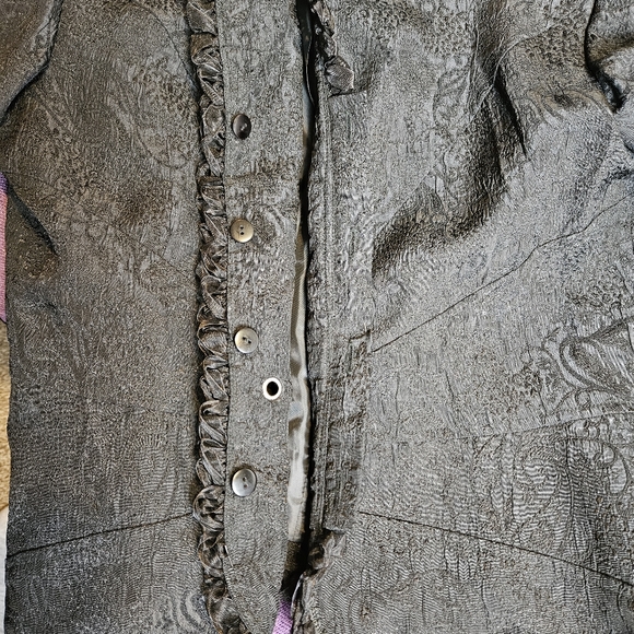 BERGAMO Women Black Elegant Jacket Size Large - Picture 6 of 13